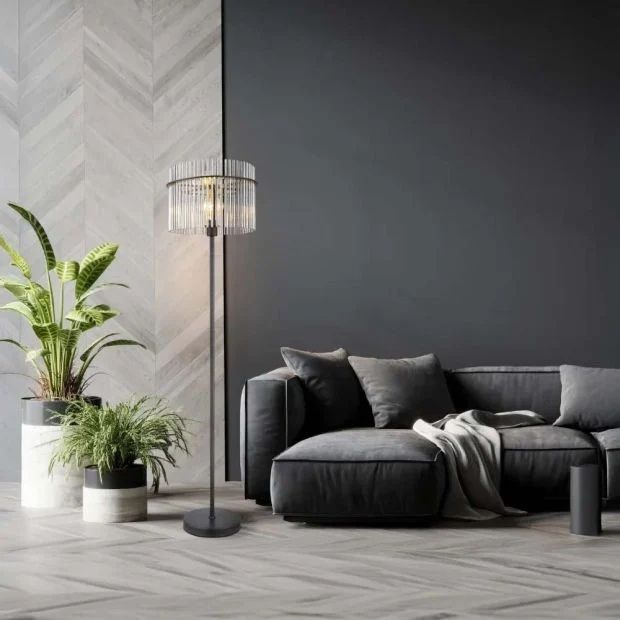 Луксозен лампион в модерен стил