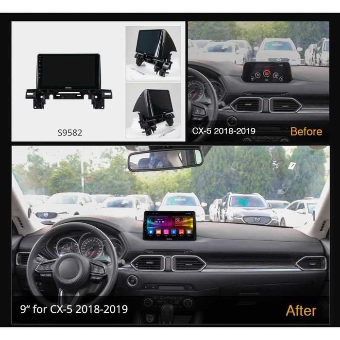 MAZDA CX5, 2017-2021 Android Mултимедия/Навигация