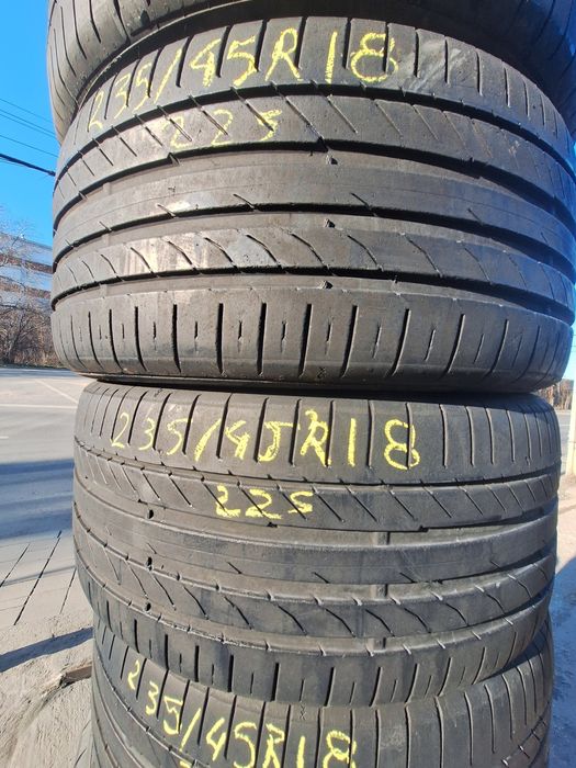 4 anvelope vara 235/45r18 Continental Montaj Gratuit