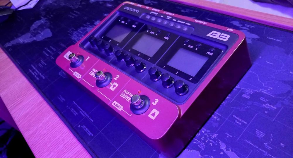 Мулти ефект за бас Zoom B3