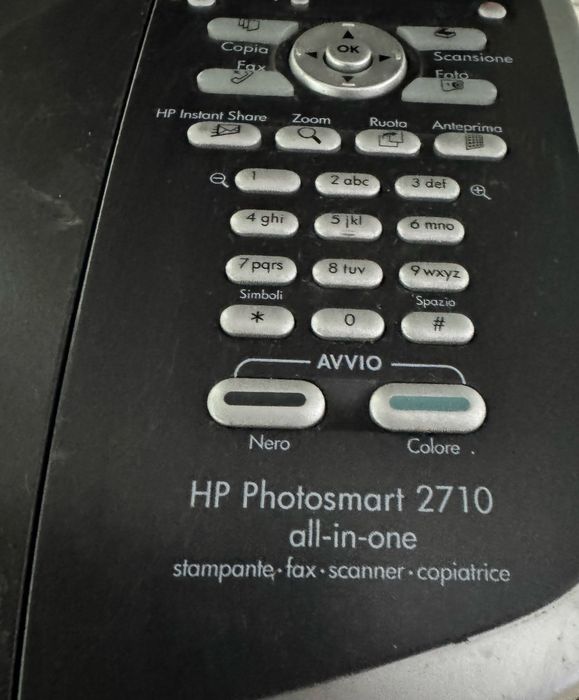 HP Photosmart 2710 all-in-one stampante-fax • scanner • copiatrice