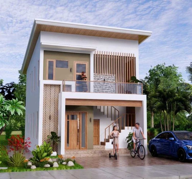 НА ИЗПЛАЩАНЕ - Двуетажна сглобяема къща с 4 спални, 108 кв. м