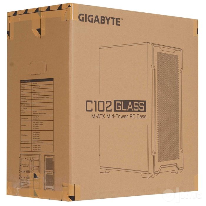 - Корпус Gigabyte C102G M-ATX