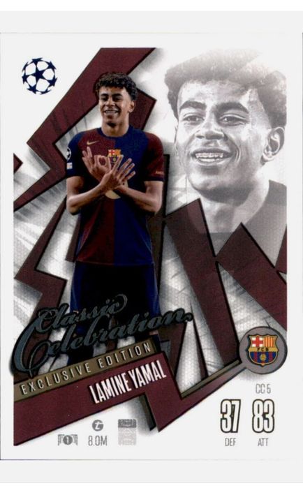 MATCH ATTAX 24/25 Limited  CC5 Lamine  Yamal