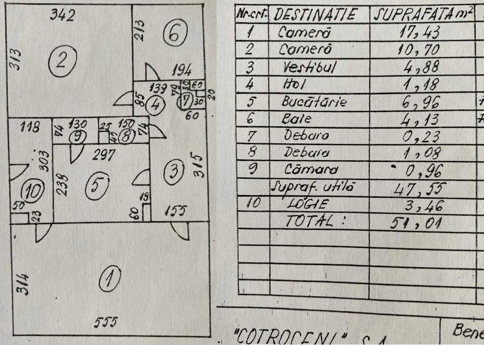 Proprietar – Vand apartament 2 camere, decomandat – Str. Barca, Rahova