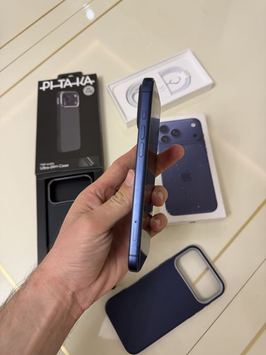 iPhone 17 Pro Max (Sim+Esim) Blue + Pitaka