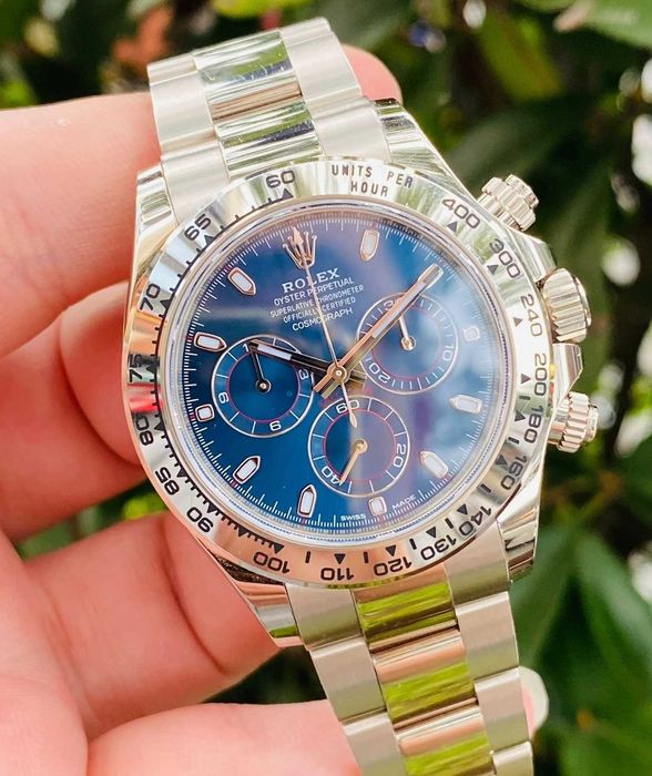 Автоматичен механичен часовник Rolex Daytona 116509 със син циферблат