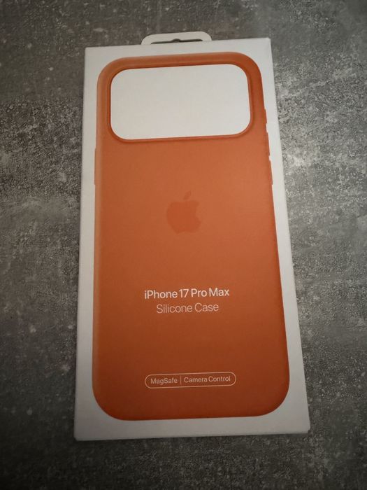 Husa originala Apple Iphone 17 pro max Orange