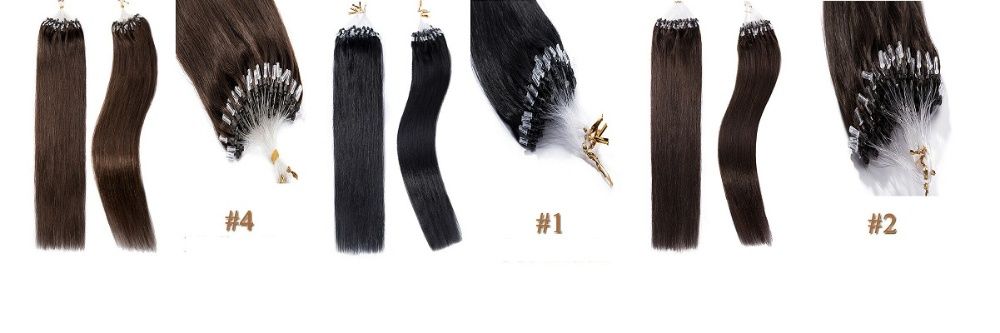 Висококачествена индийска коса с микро ринг