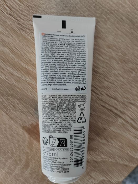 Protecție solară La roche posay cu SPF 50 pentru copii