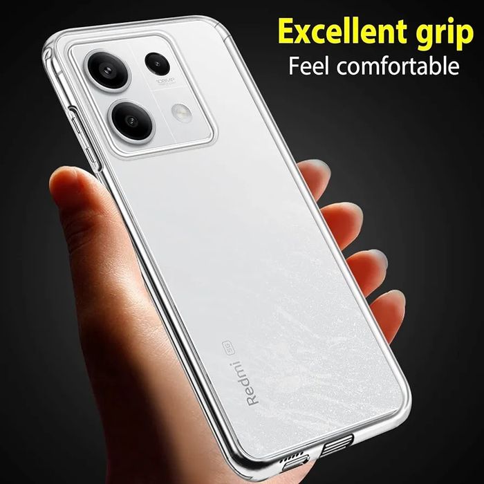 Прозрачен 360 Градуса Кейс за Xiaomi Poco X6 / X5 Pro / X4 / X3 / A1