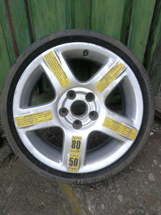 Резервни гуми за Ауди, Ситроен, Волво, Рено...