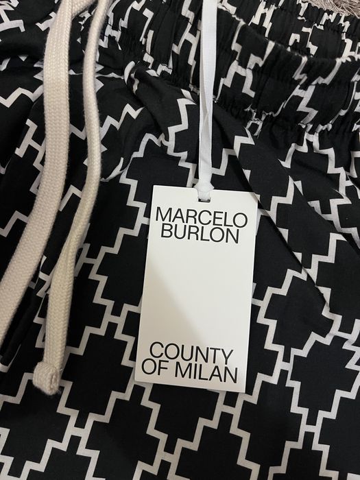 Pantaloni Marcelo Burlon cu snur lung L