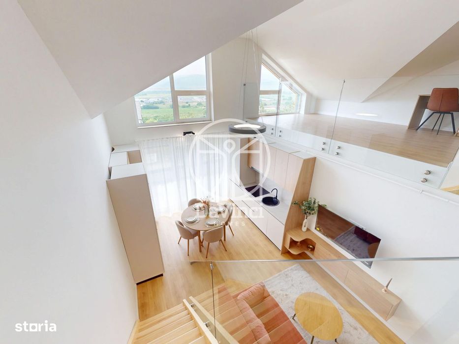 Penthouse 3 camere + 2 bai, intabulat, la cheie - terasa 19 mp