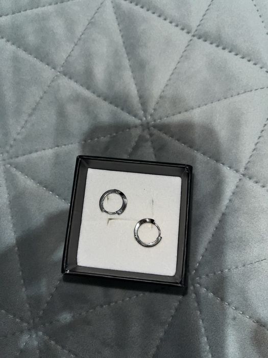 Сребърни обици дамски