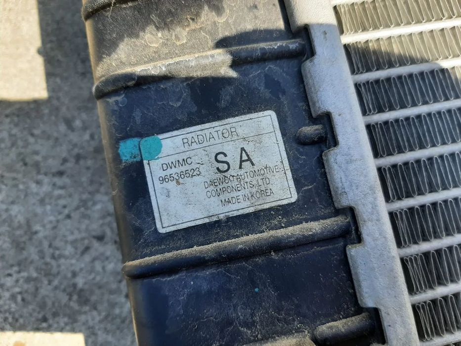 radiator apa 1.4 b chevrolet kalos 96536523