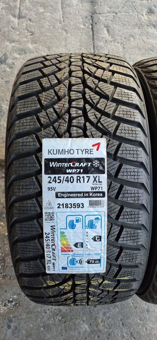 2 anvelope iarna noi Kumho 245/40/17.Pretul este pe bucata