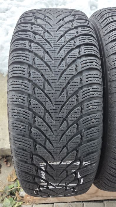 Set jante tabla Originale 5x114,3 cu cauciucuri iarna 215 65R16 Nokian