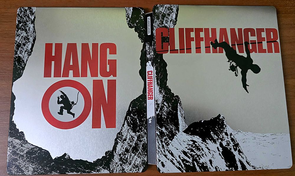 Vand steelbook bluray Cliffhanger (1993), nerulat.