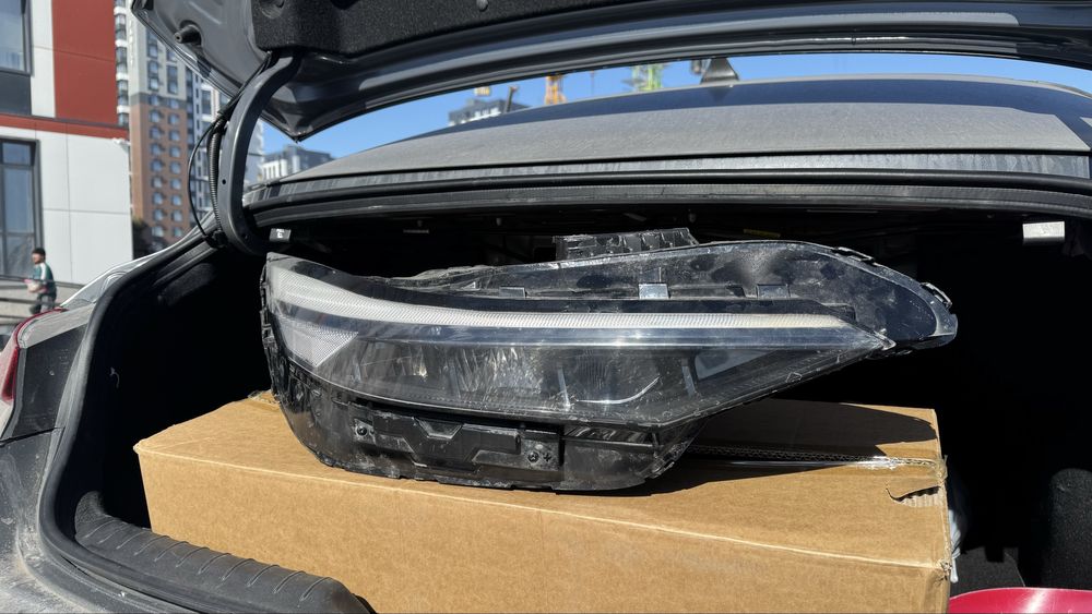 Перед правая фара Элантра