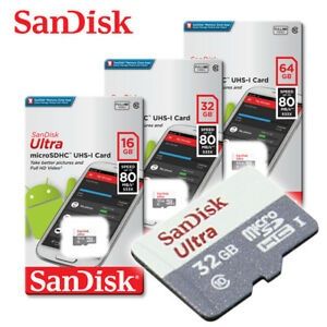 БЕПУЛ Доставка , Оригинал Sandisk Флешка 32Gb micro sd