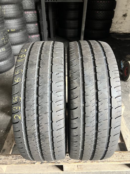 2 anvelope vara 235/65/16 C , Uniroyal , DOT 2021 , 6.3 mm