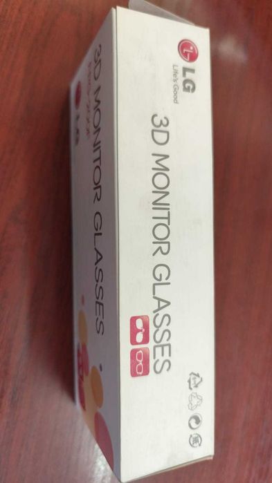 3D очки LG + накладка на очки 3D