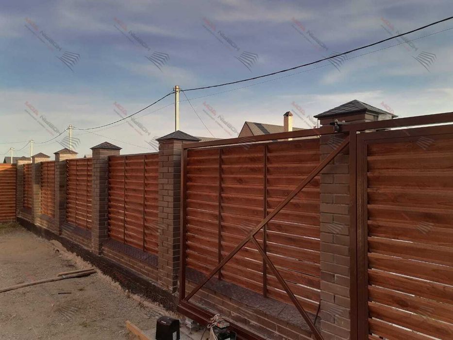 Забор жалюзи еврозабор