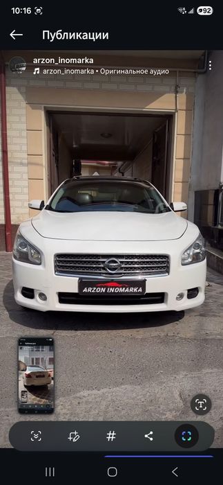 Nissan maxima ideal xolatta