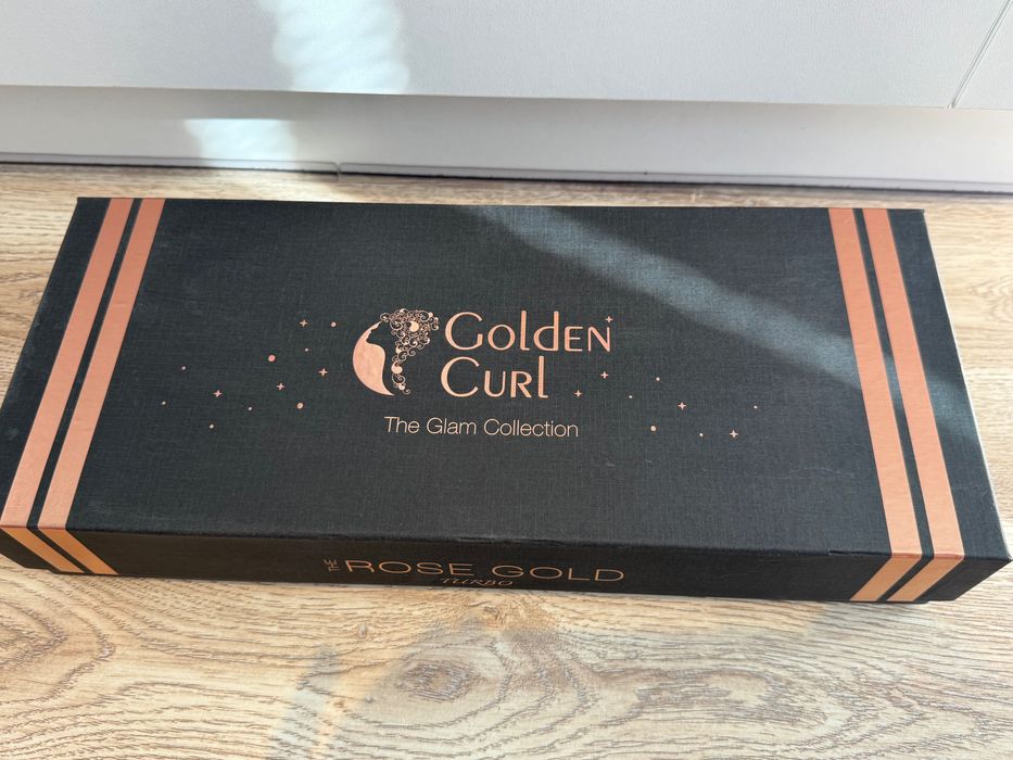 Преса за коса - GOLDEN CURL - ROSE GOLD