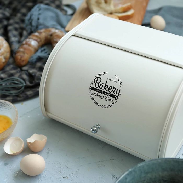 Хлебница металлическая NovaMarket, стильный дизайн для кухни