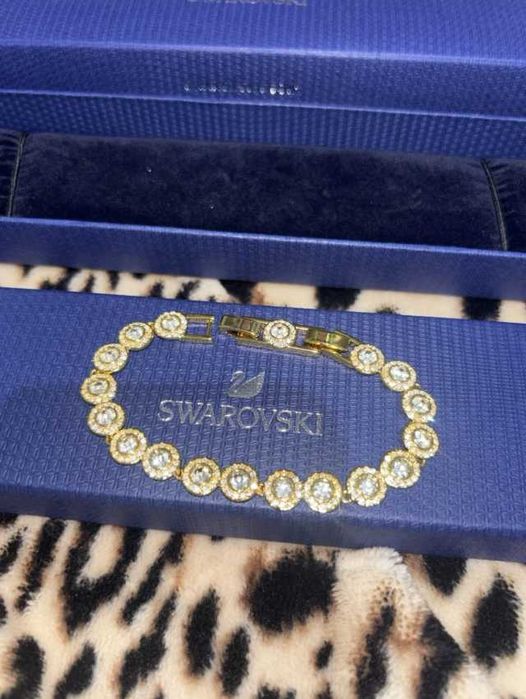 Bratara Swarovski Angelic, Aurie - nouă, în cutie