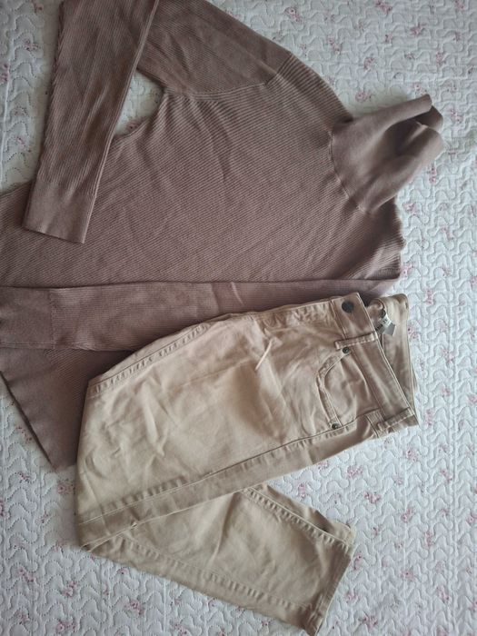 Дамски лот дънки и тениска