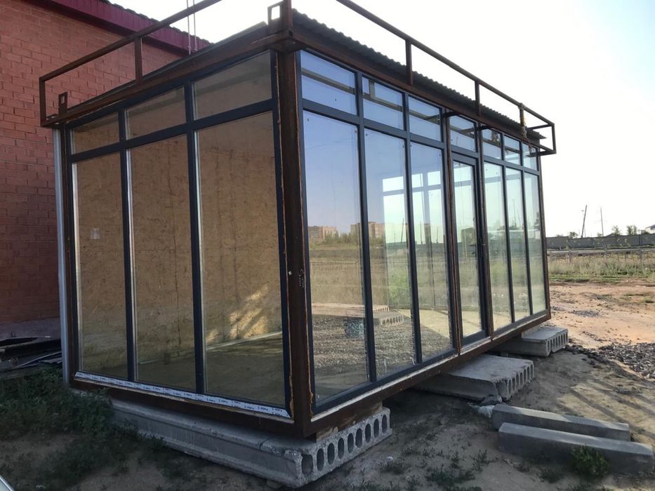 Размер 3×6 утепленный  новый ларёк