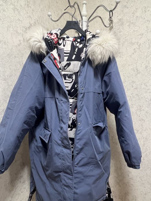 Куртка двухстороняя очень теплая