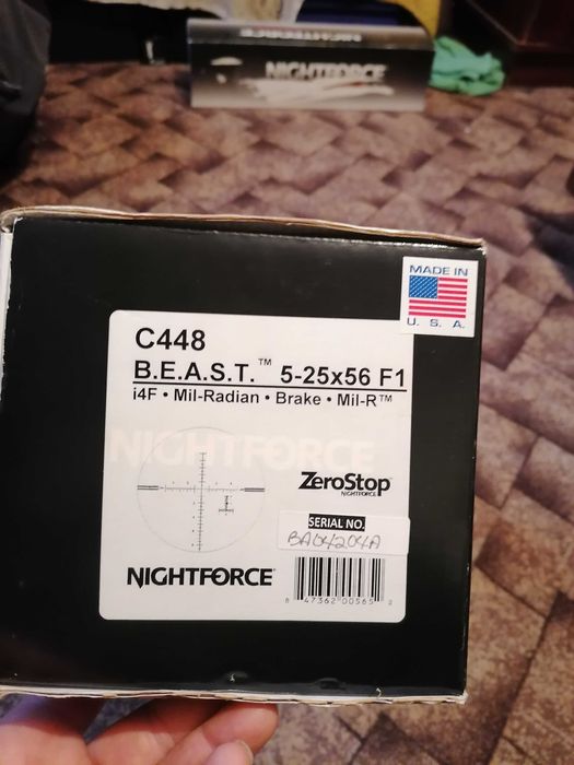 Оптичен прицел nightforce