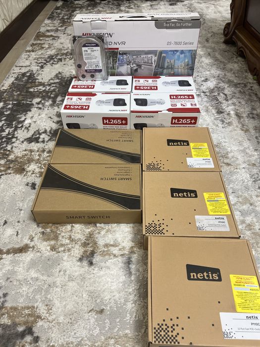 Камера наблюдения Hikvision новый