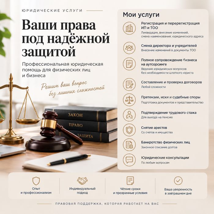 Юридические услуги