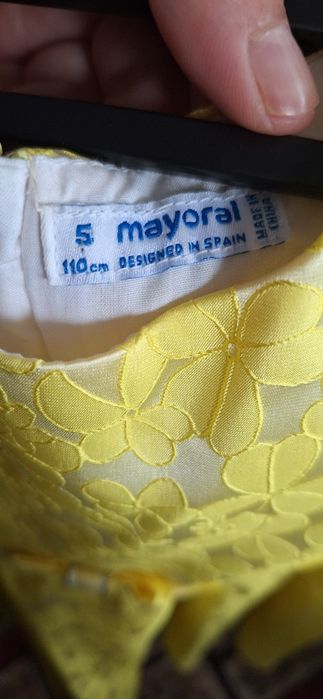 Mayoral официална рокля 110см