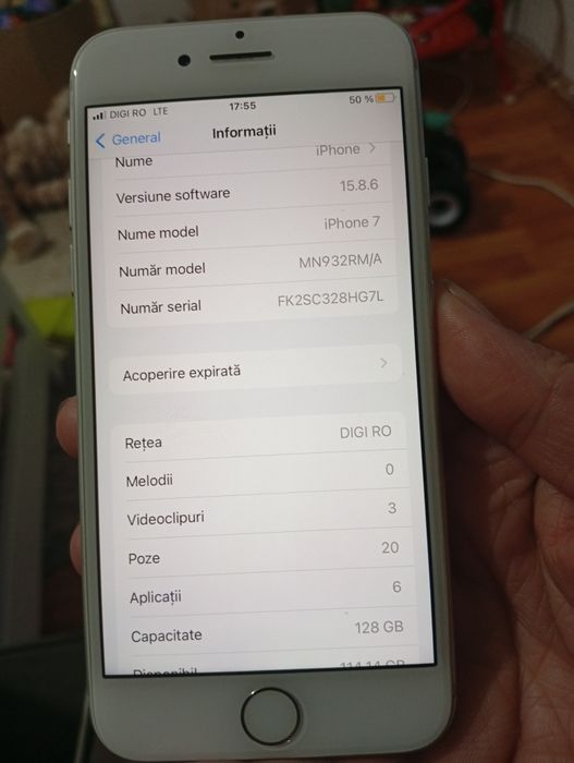 Vând iphone 7 în stare foarte buna
