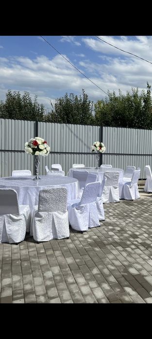 Аренда Шатры столы стулья