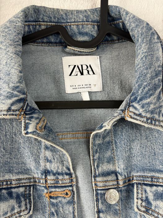 Днково яке на марката ZARA и черно дънково яке