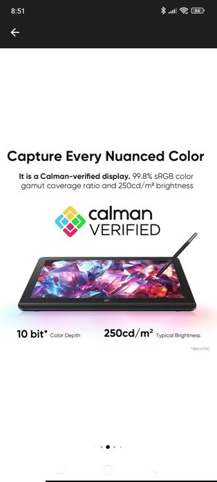 Tableta grafica XP-PEN Artist 19 Pro Gen 2 4K