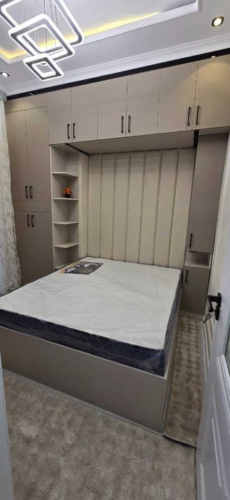 Продаётся переделан в 2х комн квартира на 8 этаже Бухара Сити Корзинка
