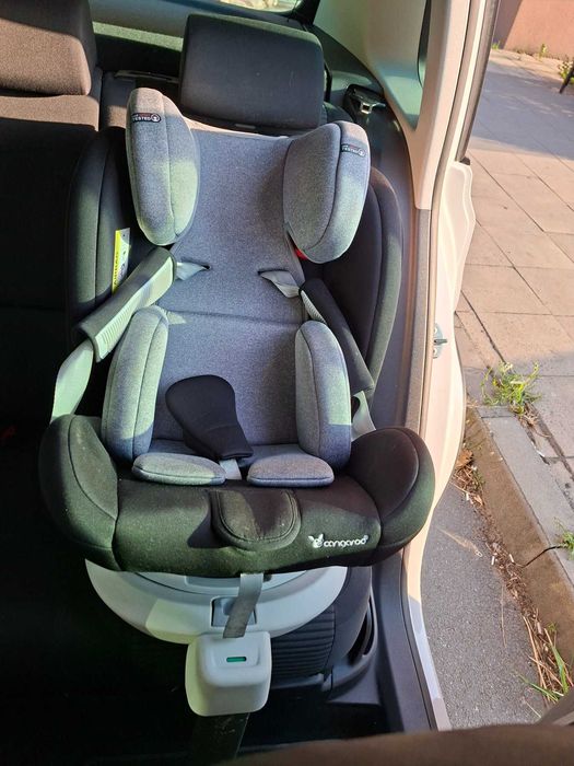 CANGAROO Стол за кола 0-36 кг. ADMIRAL ISOFIX 360° с телескопичен крак