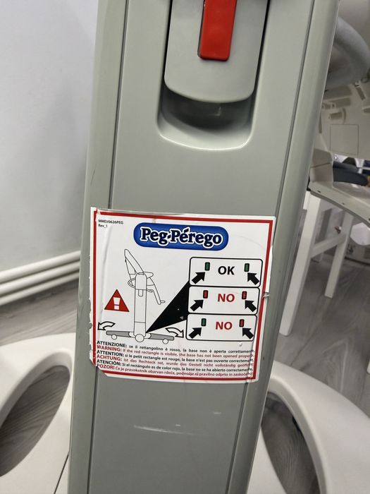 Scaun de masă 3 în 1 Peg Perego Tatamia + Husă Nouă