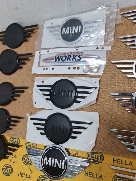 Sigla emblema capota Mini Cooper S One Country f55 f56 f57 f60 r60 r55 r56 JCW