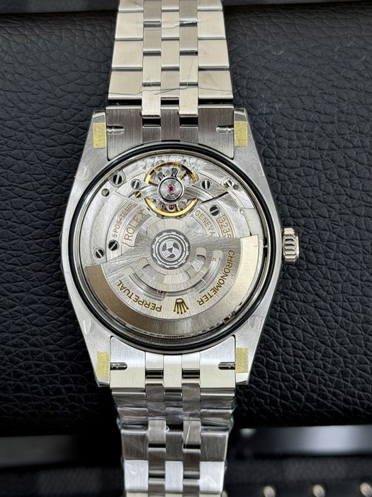 Rolex Date-Just Diamond 36 Black Dial ETA 3235