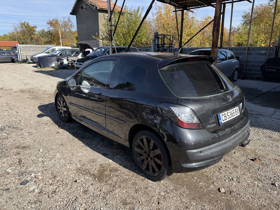 Пежо 207 1.6 бензин 150 кс 2008 Г само на части