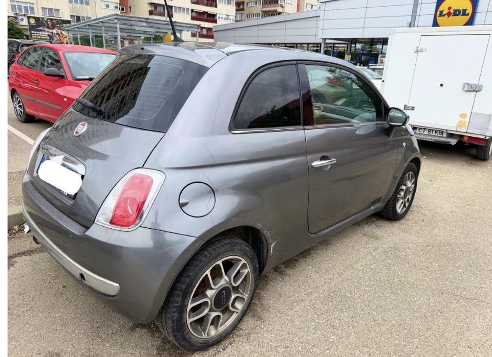 Fiat 500 | cutie automata | panoramic